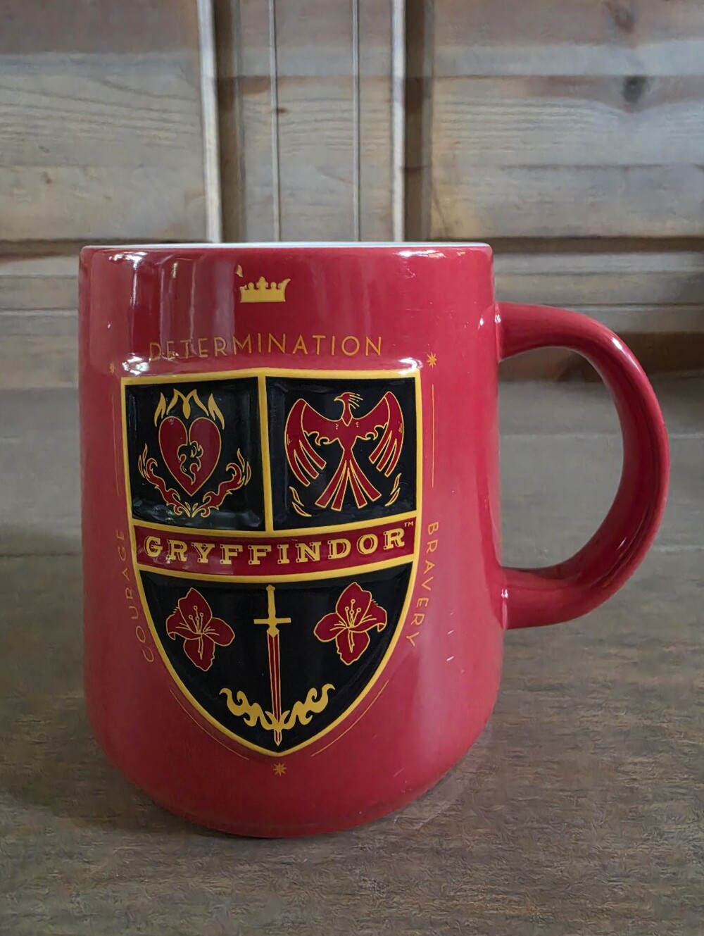Universal Studios Wizarding World of Harry Potter Gryffindor Attributes Mug